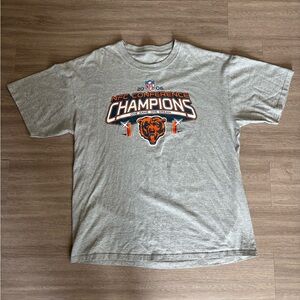 2006 Bears NFC Conference Champions Gray T-Shirt